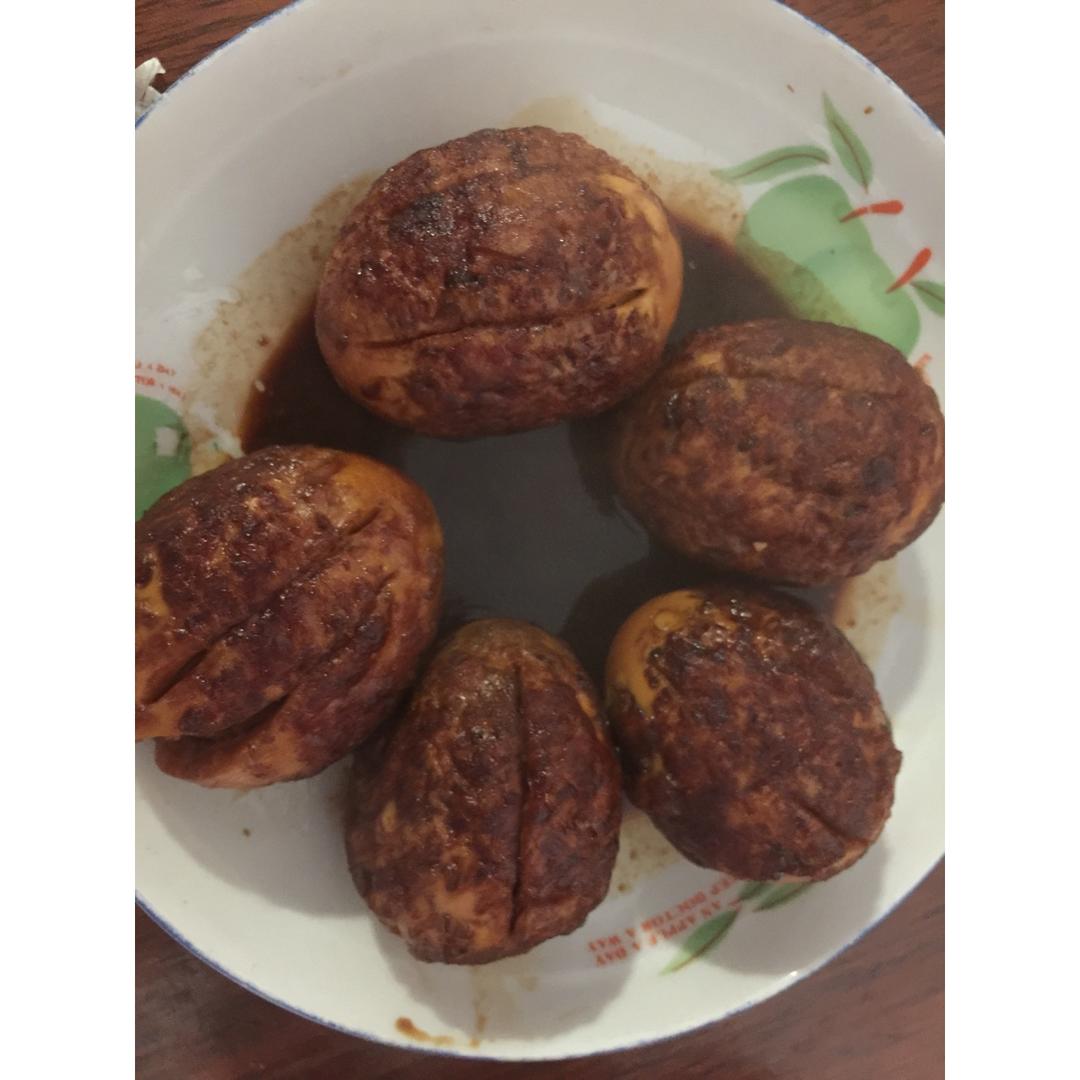 虎皮蛋（爱吃卤鸡蛋的不容不过～）