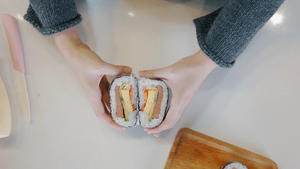 饭团三明治【初味日记】的做法 步骤9