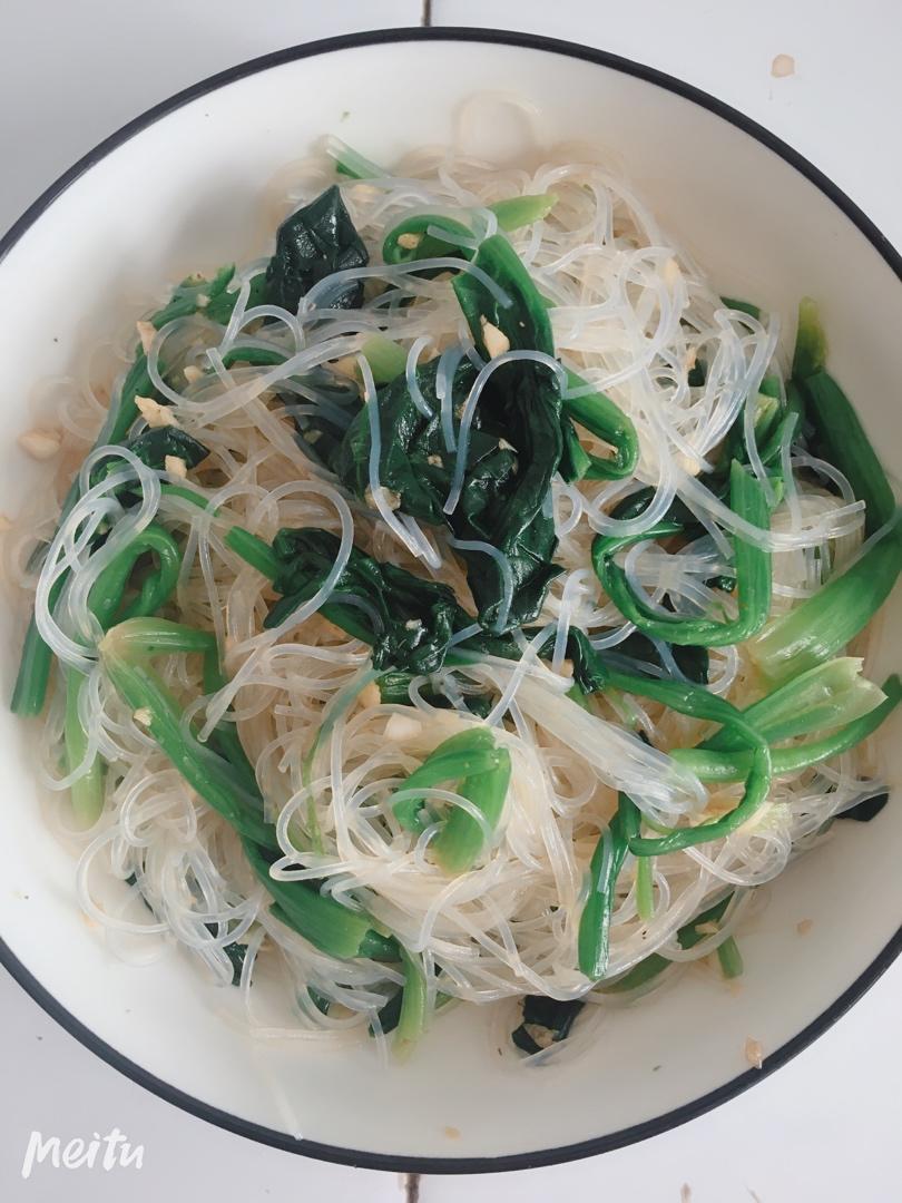 万能凉拌菜料汁（凉拌菠菜粉丝）