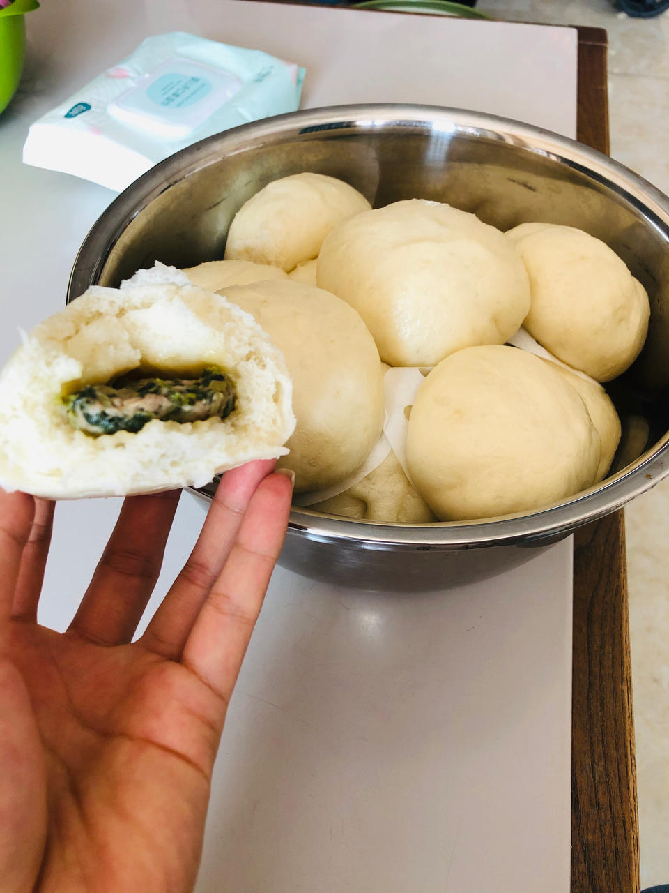 一次发酵肉包子