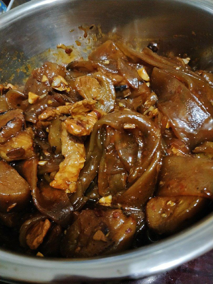 肉末茄子粉丝煲