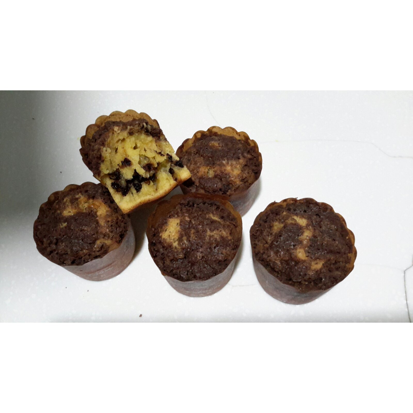 巧克力酥顶玛芬蛋糕 Choc Chip Muffins