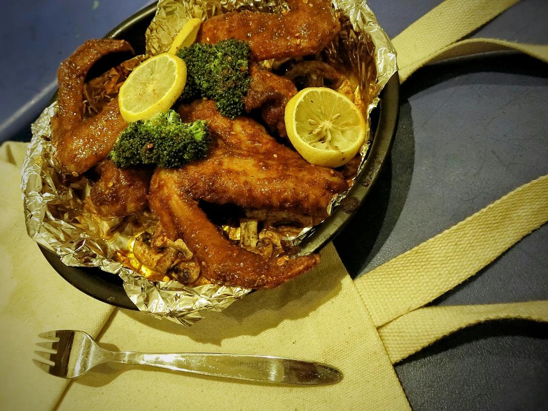 柠檬蜜汁烤鸡翅