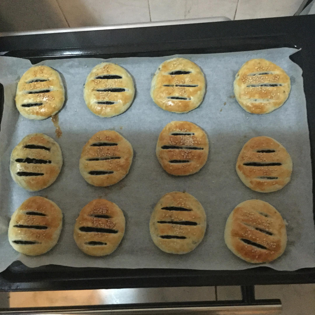 紫米馅老婆饼超快手（不用出膜不用醒面）