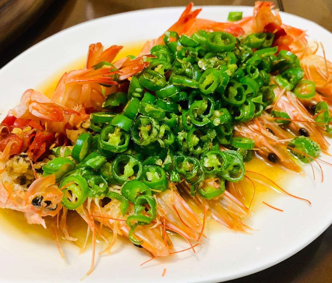 蒜蓉粉丝蒸虾