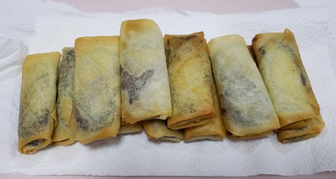 豆沙春卷