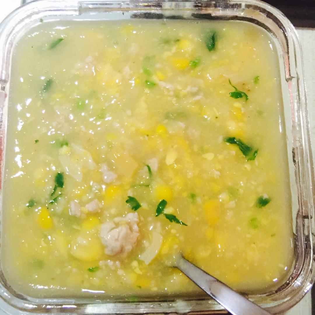kamin做的鸡茸玉米羹