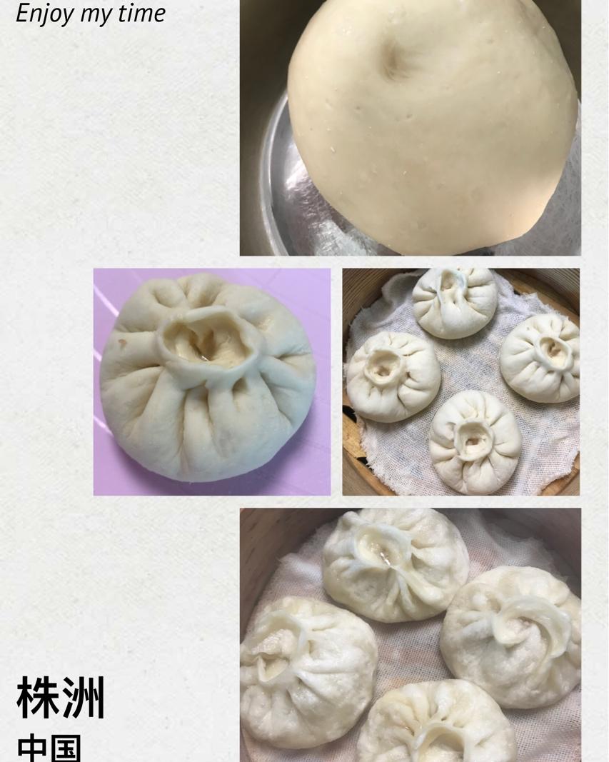 松软多汁肉包子