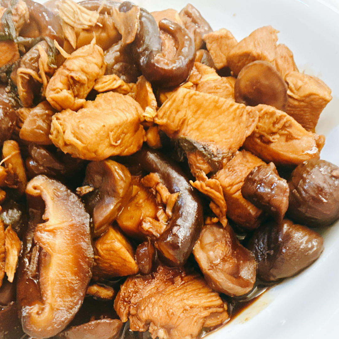 【栗子烧鸡】鸡肉都给你吃，栗子归我~