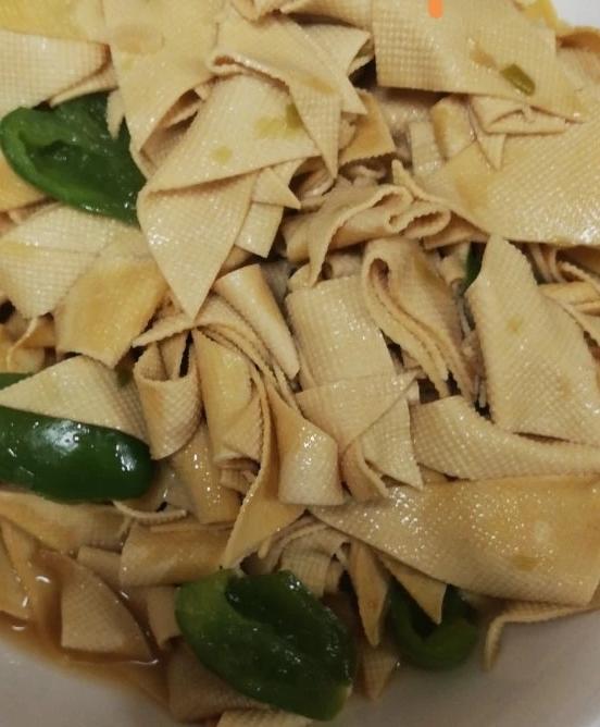 尖椒干豆腐