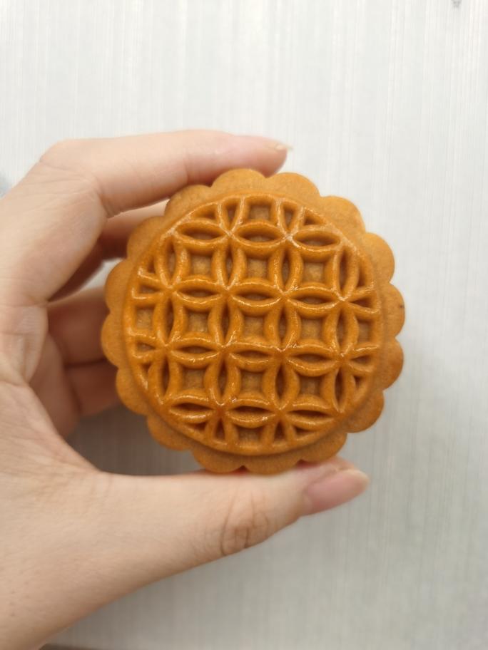 用自制转化糖浆做的广式月饼