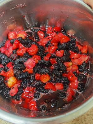 🔥自制果酱.🍓草莓果酱/桑椹莓果酱的做法 步骤11