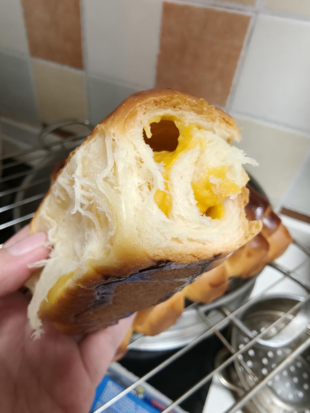 牛奶面包卷🥐（超软超拉丝）一次发酵