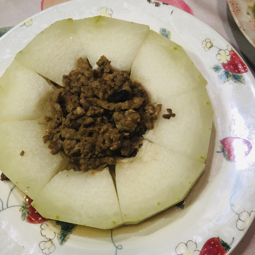肉末冬瓜～～孩子最爱吃的下饭菜