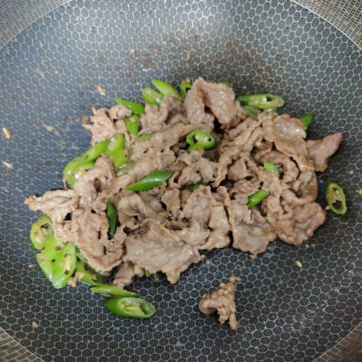 超级下饭の杭椒炒牛肉