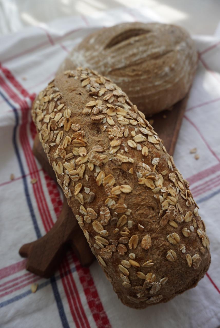 juli366做的天然酵母黑麦面包