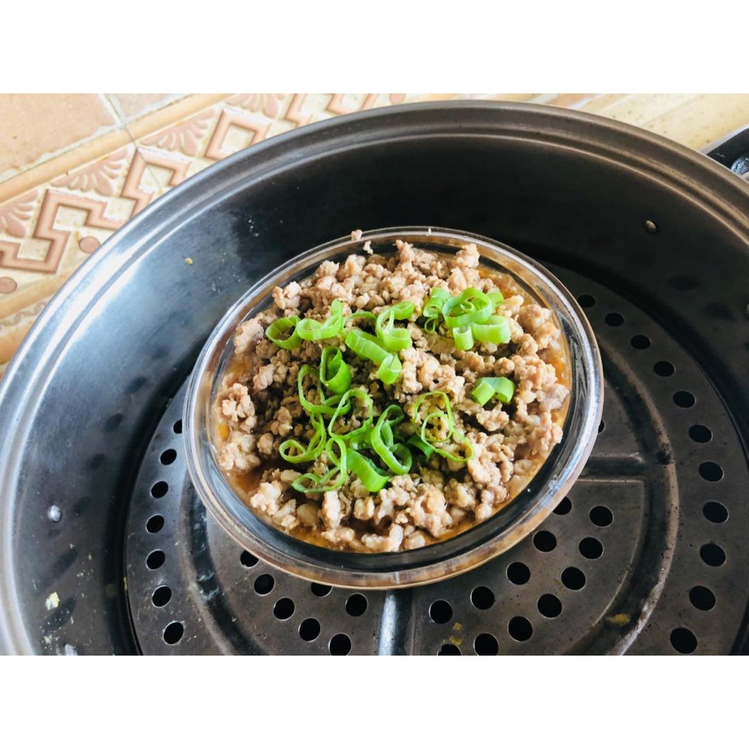 肉末蒸豆腐