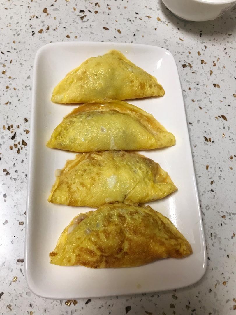 过年必备菜…蛋饺…