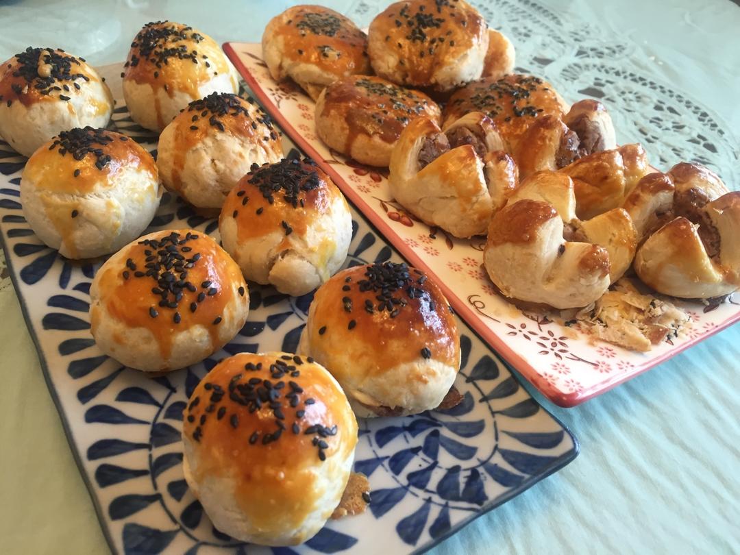 不用揉出膜、不用醒面就能酥掉渣的中式酥皮点心