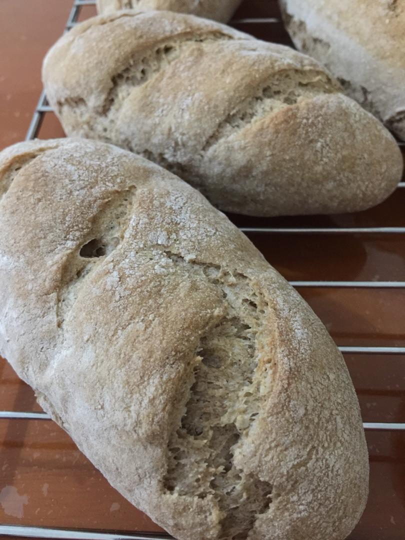 无油无糖全麦燕麦软欧面包