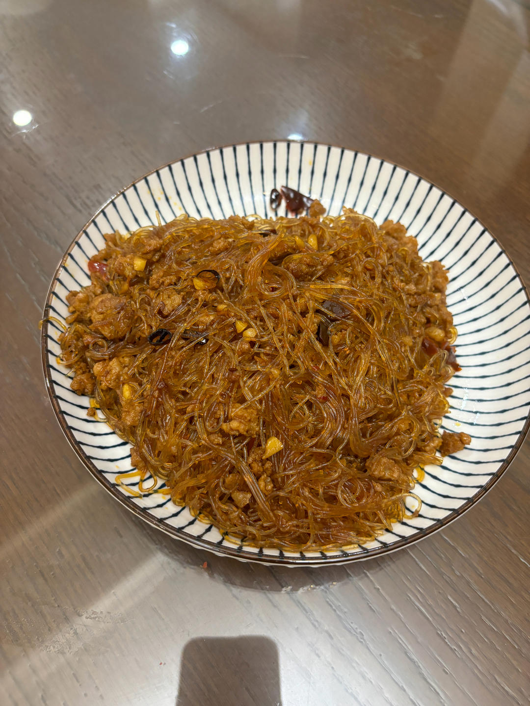 肉末粉丝煲（蚂蚁上树，干捞粉丝煲）