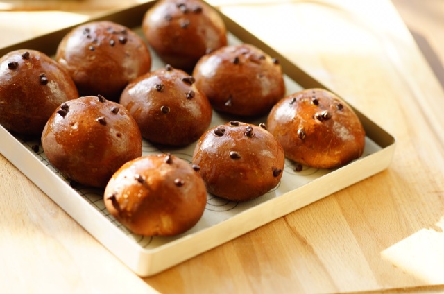 lottepanda饭饭做的黑眼豆豆面包