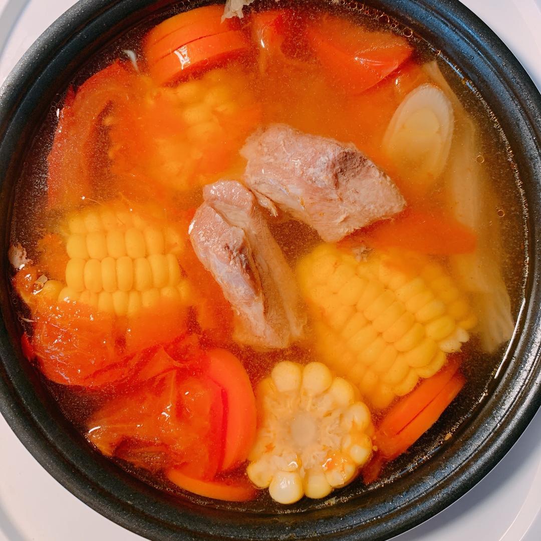 玉米排骨汤（电饭锅版）