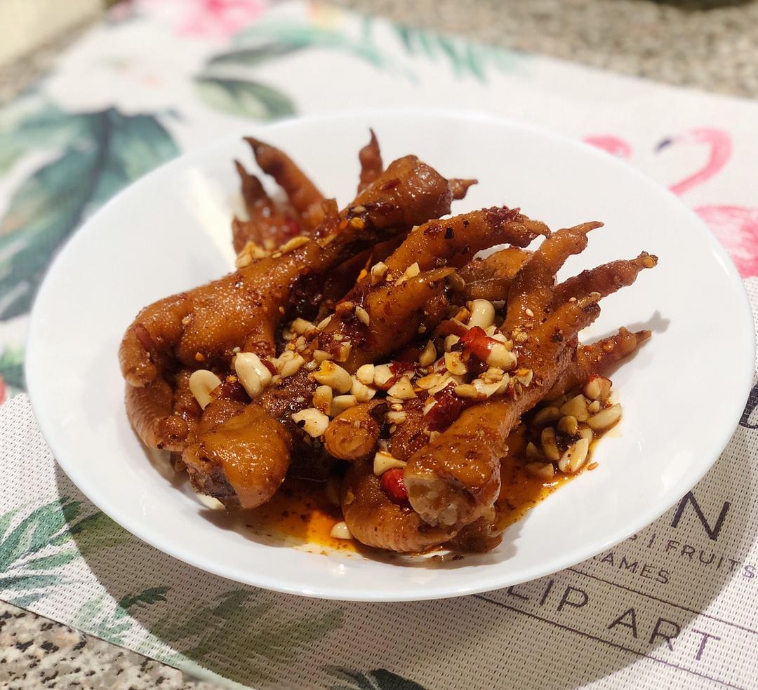 凉拌麻辣鸡爪