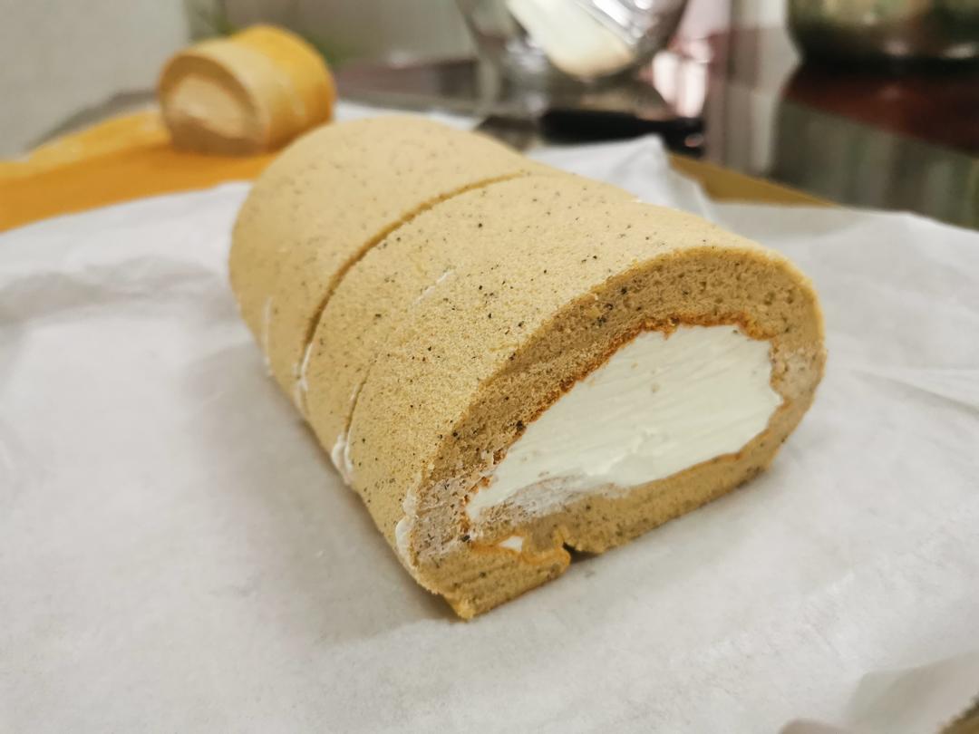 超级好吃的伯爵红茶蛋糕卷