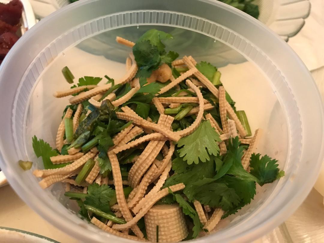 凉拌豆腐丝