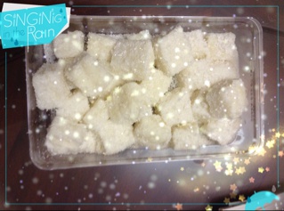 椰丝牛奶小方  入门级冰箱烘焙