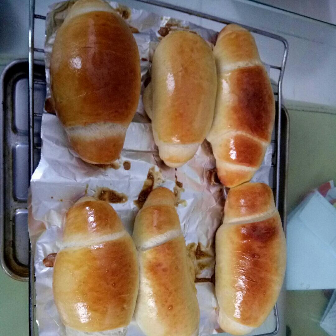 黄油面包卷