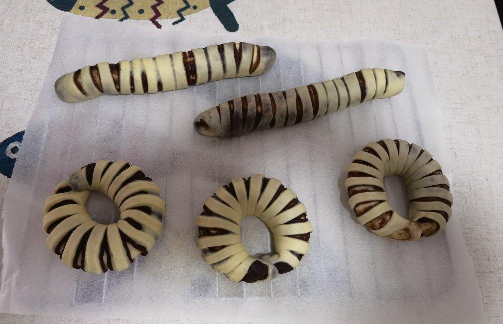 可爱红豆面包圈