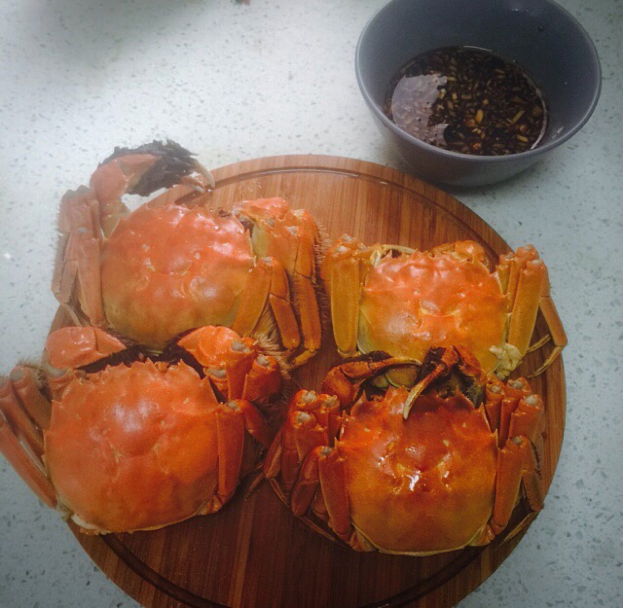清蒸大闸蟹
