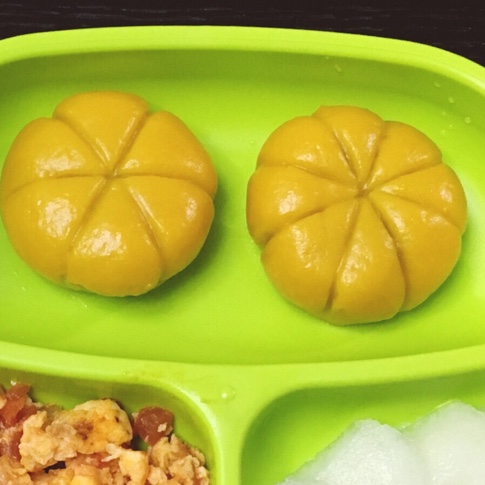 可爱呆萌南瓜饼