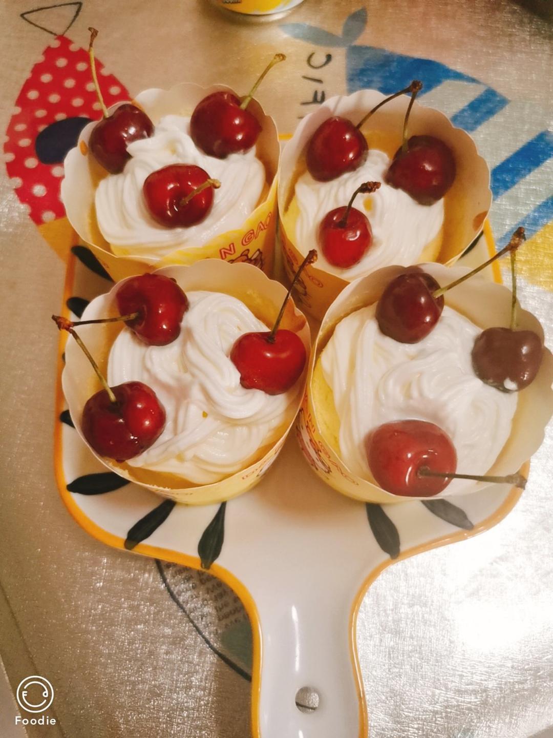 纸杯奶油小蛋糕🧁