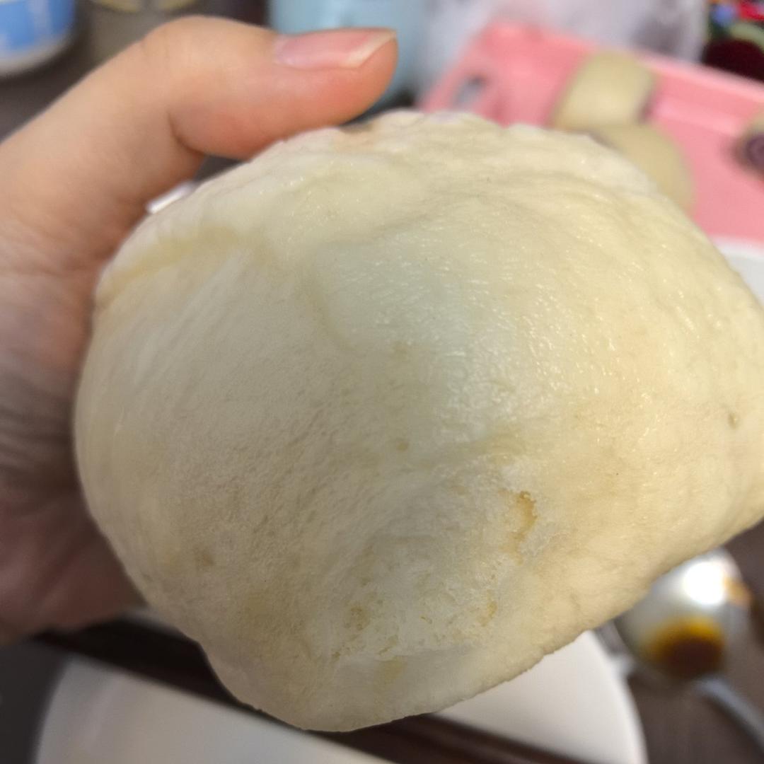 无油无糖松软的全麦馒头