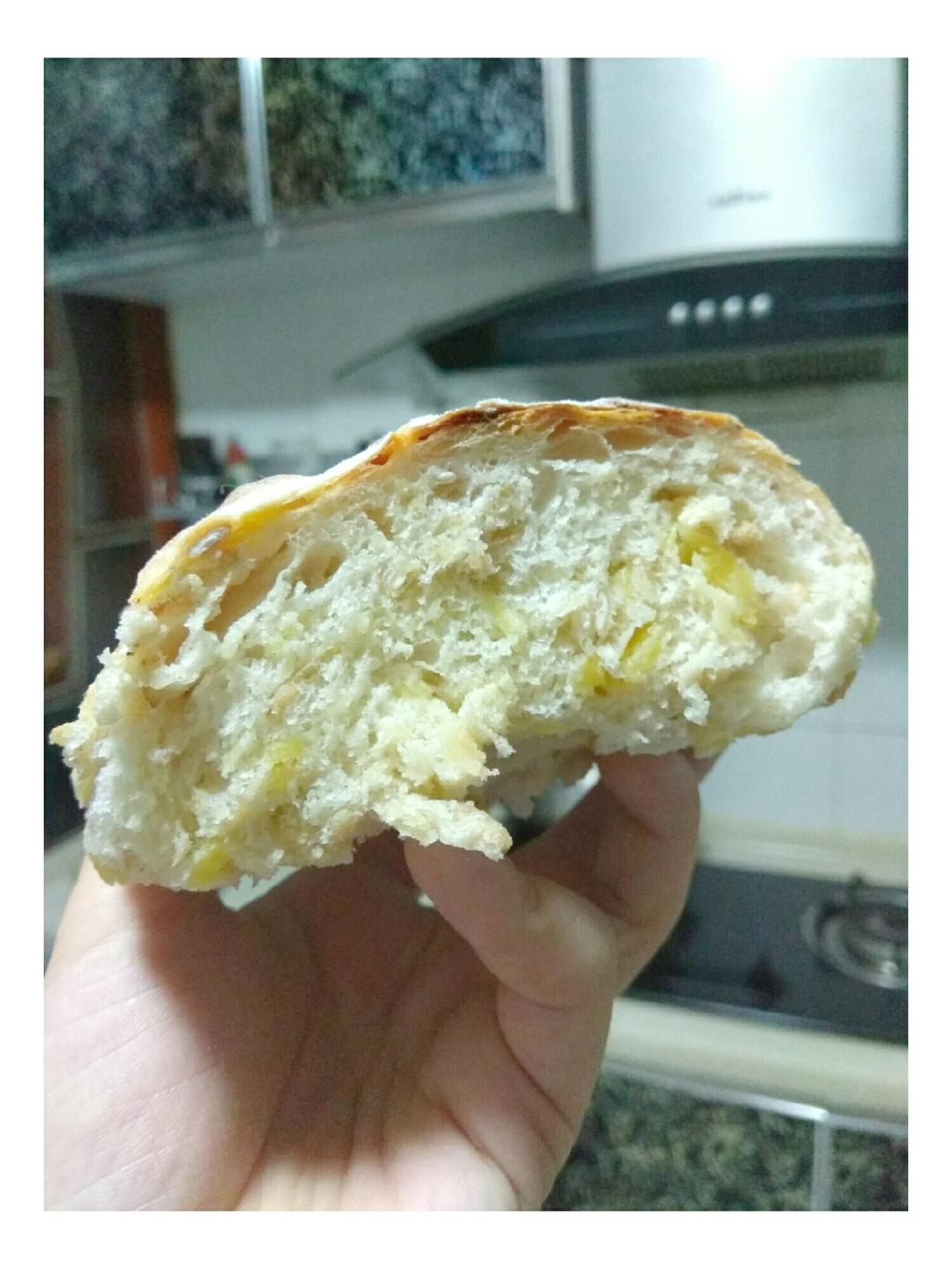 无油谷物全麦面包