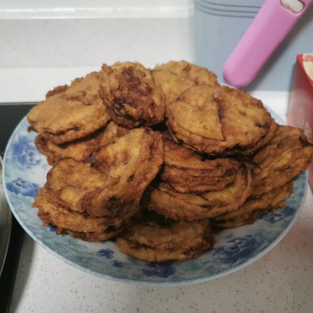 酥炸茄盒￨外酥里嫩