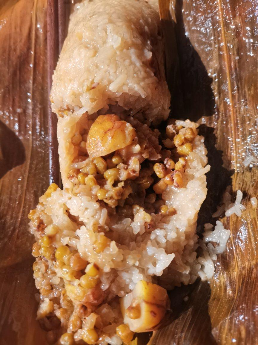 绿豆五花肉米粽