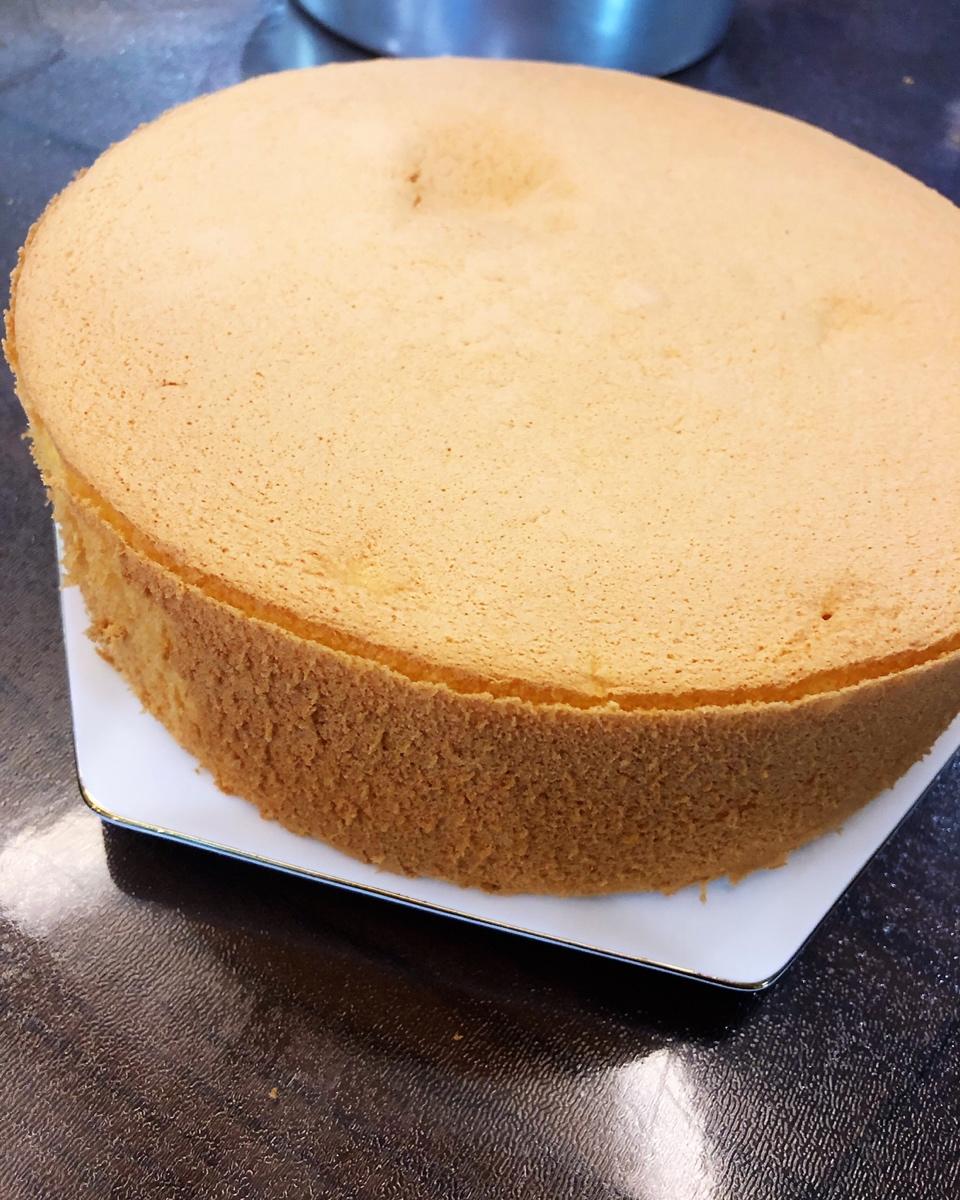 视频菜谱:原味戚风蛋糕8寸戚风蛋糕不裂