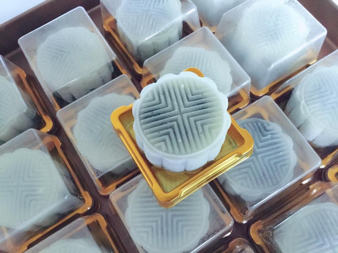 冰皮月饼之小金瓜馅