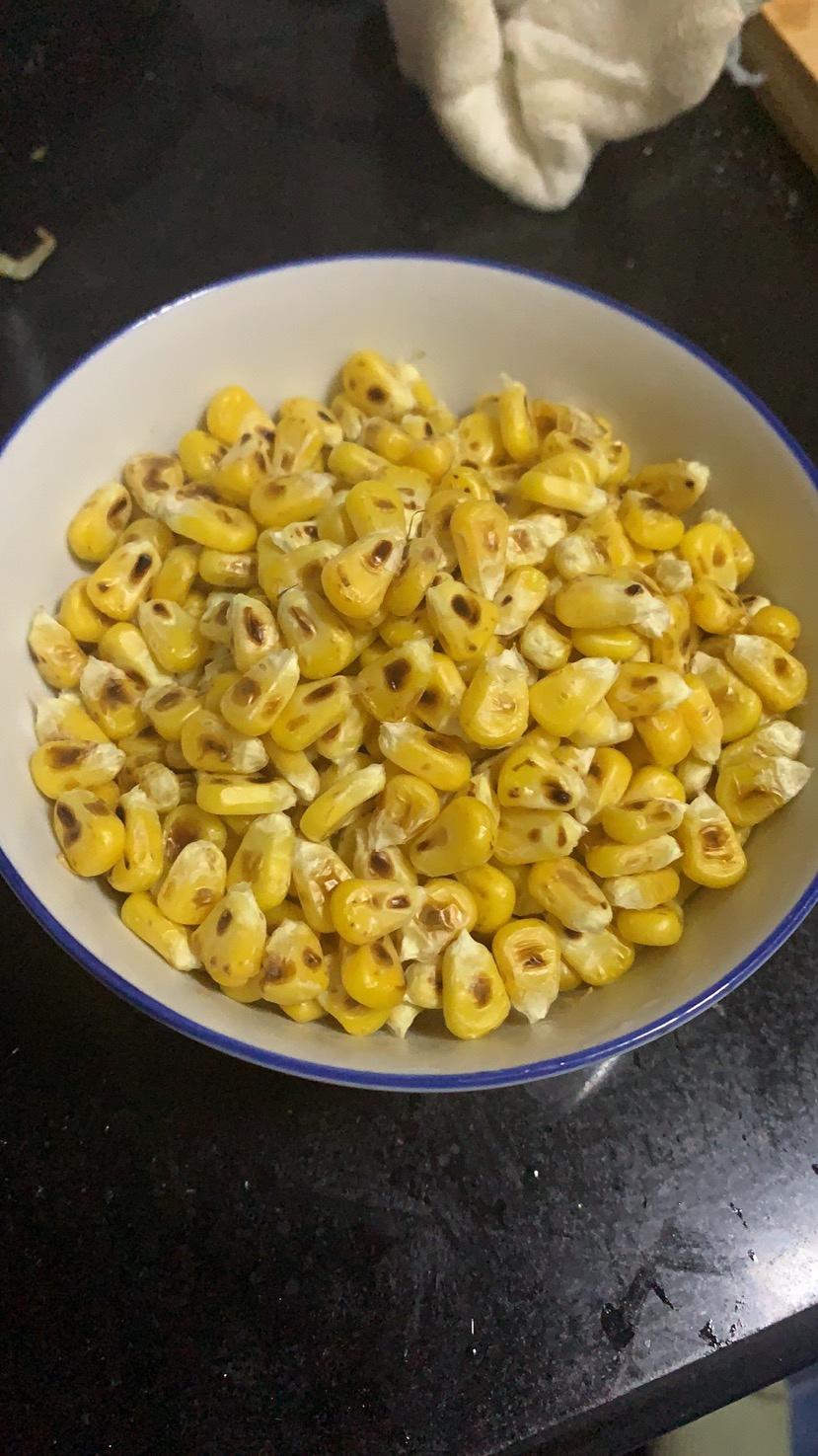 炒玉米粒的做法