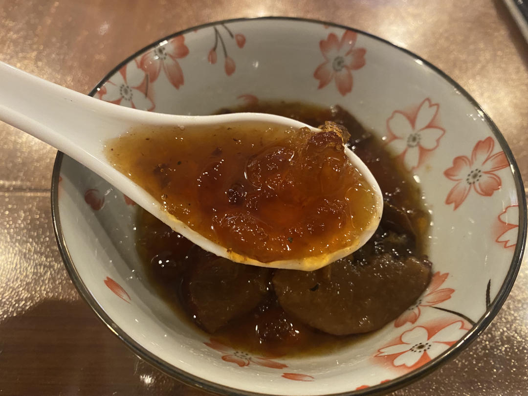 可以瘦身的夏日清心桃胶羹