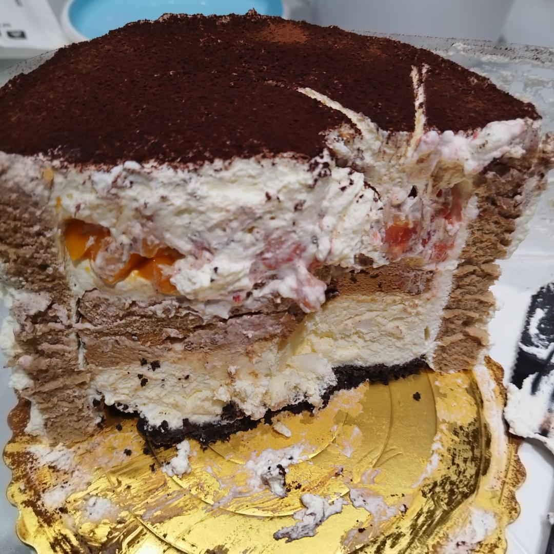 生椰拿铁慕斯蛋糕☕️固体yyds🥥椰香浓郁