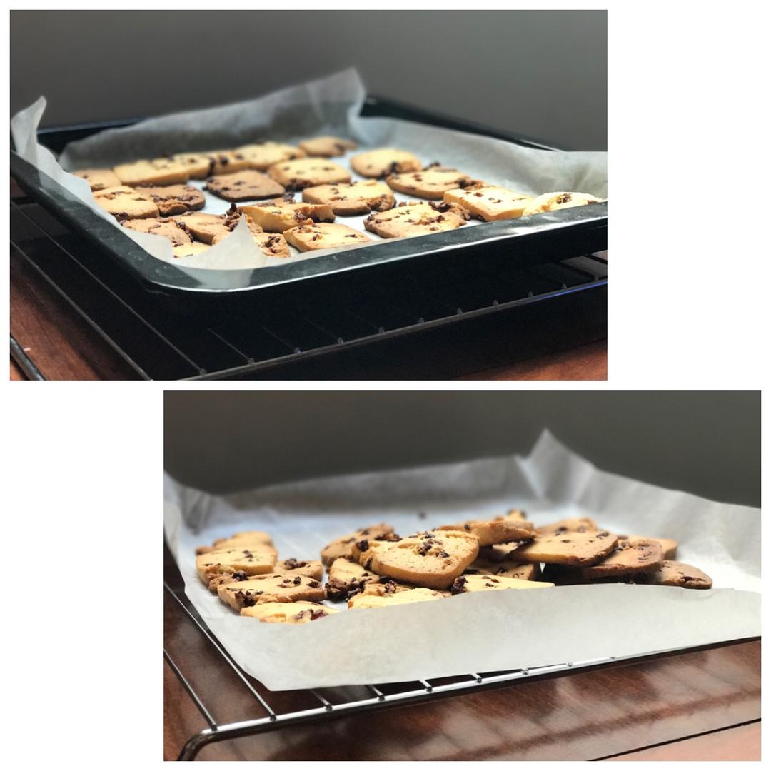 低糖少油版蔓越莓饼干