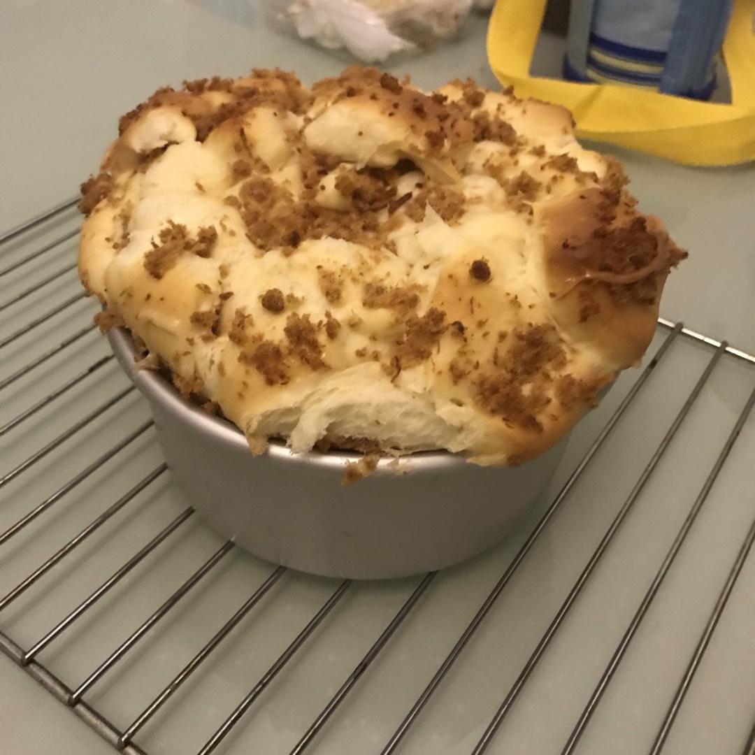 肉松手撕面包—超软会爆浆的面包哟