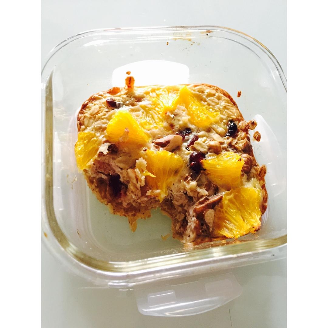 Baked Oatmeal Breakfast 早餐烤燕麦