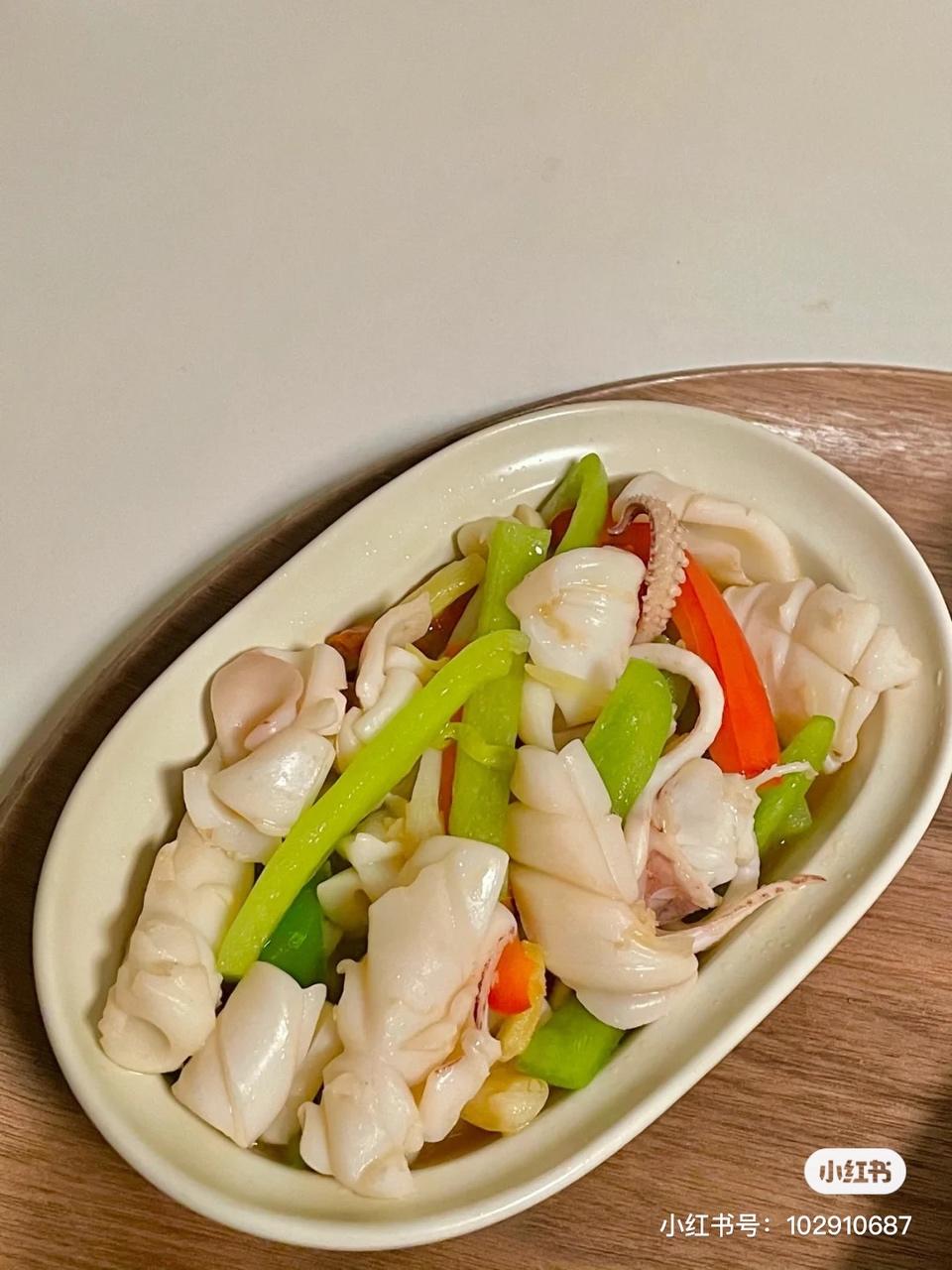 爆炒鱿鱼的做法