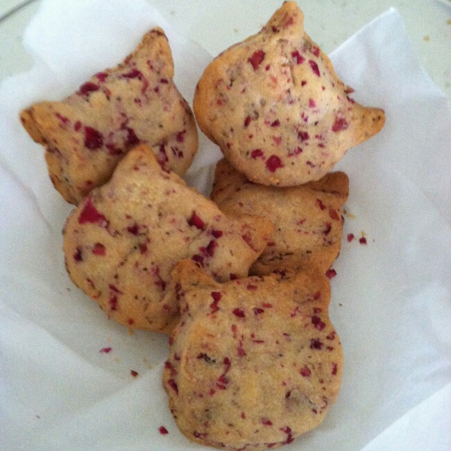 玫瑰花香酥饼干